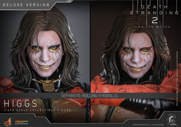 Death Stranding 2: On the Beach Videogame Masterpiece Akció Figura 1/6 Higgs (Deluxe Version) 33 cm