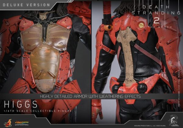 Death Stranding 2: On the Beach Videogame Masterpiece Akció Figura 1/6 Higgs (Deluxe Version) 33 cm
