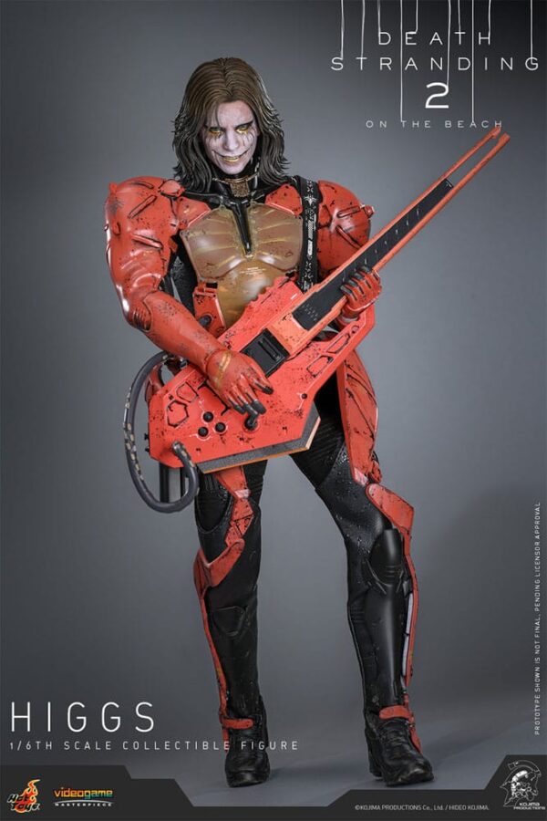 Death Stranding 2: On the Beach Videogame Masterpiece Akció Figura 1/6 Higgs 33 cm