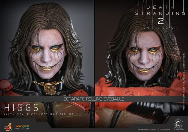 Death Stranding 2: On the Beach Videogame Masterpiece Akció Figura 1/6 Higgs 33 cm