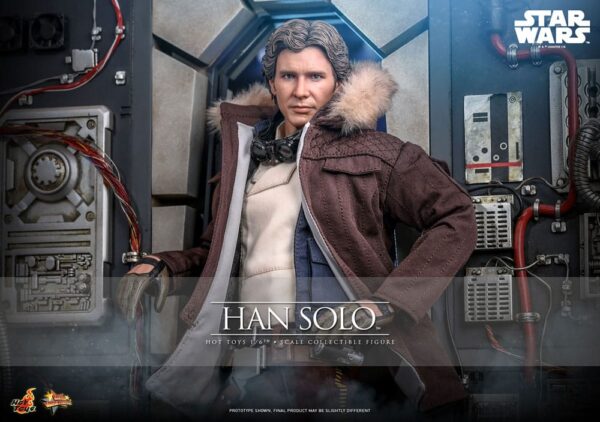 Star Wars Episode V Movie Masterpiece Akció Figura 1/6 Han Solo 31 cm