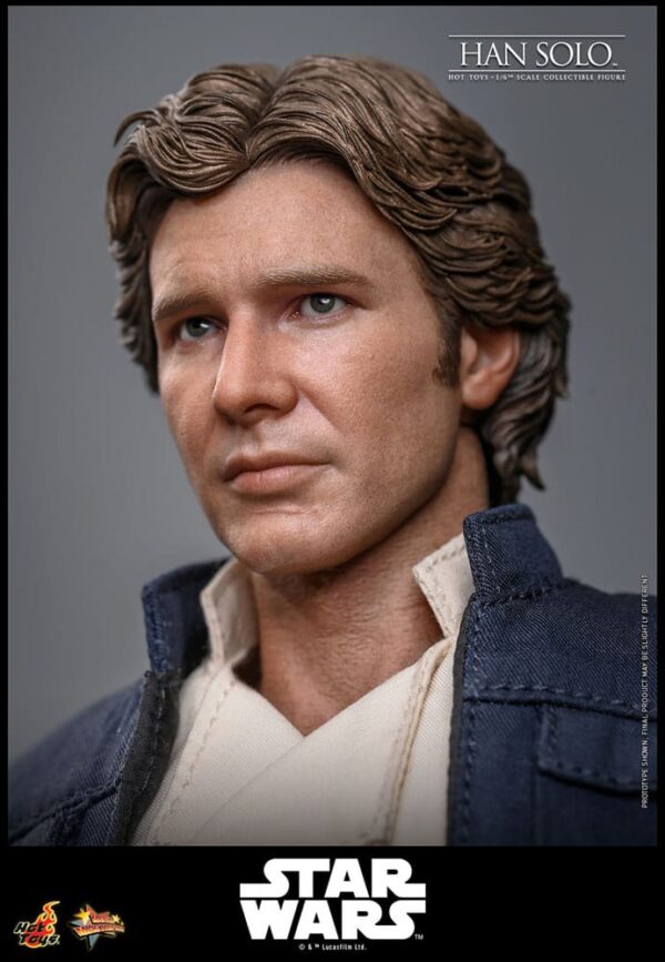 Star Wars Episode V Movie Masterpiece Akció Figura 1/6 Han Solo 31 cm