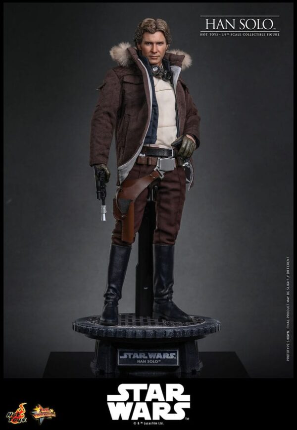 Star Wars Episode V Movie Masterpiece Akció Figura 1/6 Han Solo 31 cm