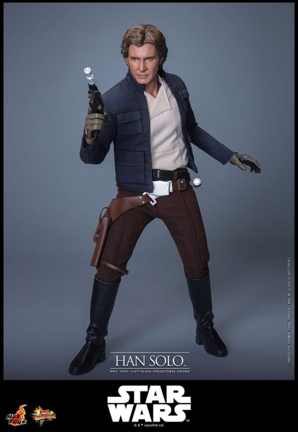 Star Wars Episode V Movie Masterpiece Akció Figura 1/6 Han Solo 31 cm
