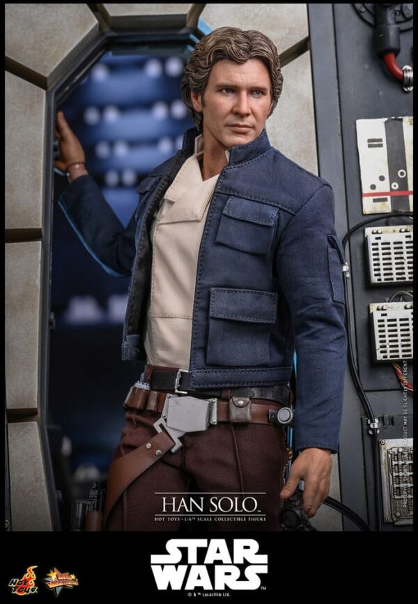 Star Wars Episode V Movie Masterpiece Akció Figura 1/6 Han Solo 31 cm