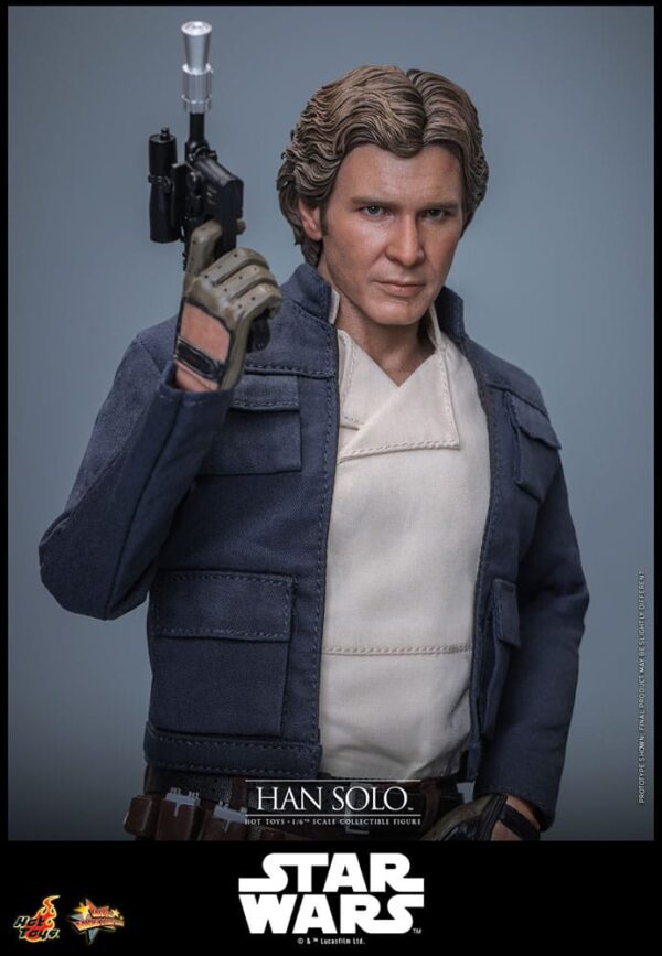 Star Wars Episode V Movie Masterpiece Akció Figura 1/6 Han Solo 31 cm