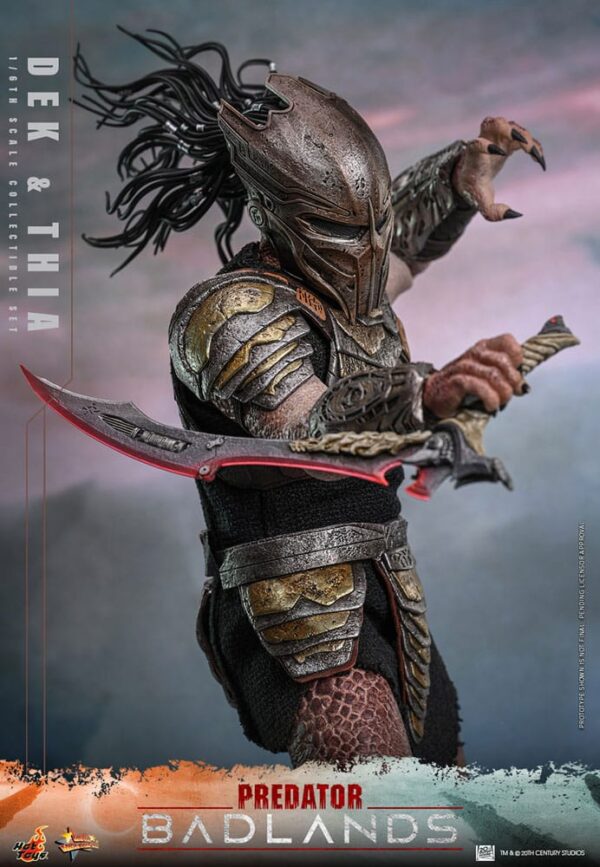 Predator: Badlands Movie Masterpiece Akció Figura 1/6 Dek & Thia 30 cm