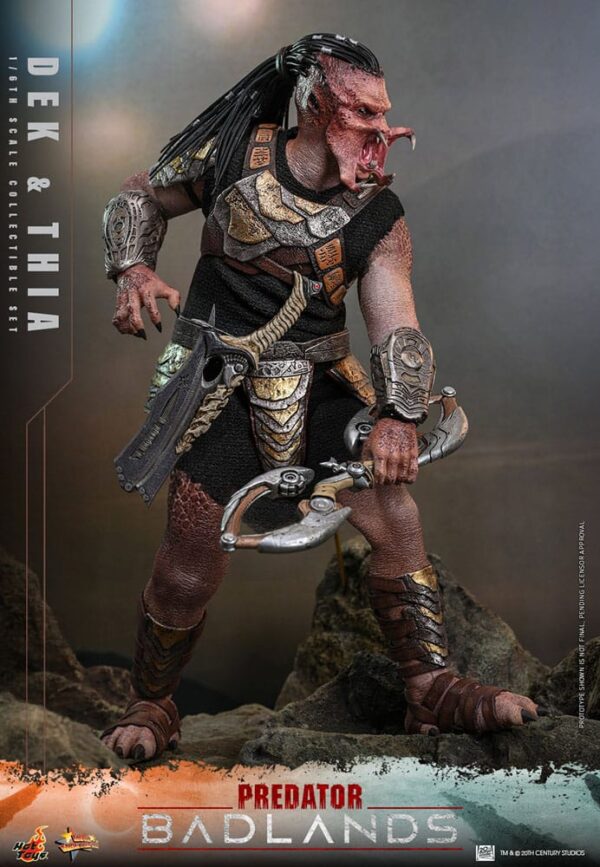 Predator: Badlands Movie Masterpiece Akció Figura 1/6 Dek & Thia 30 cm