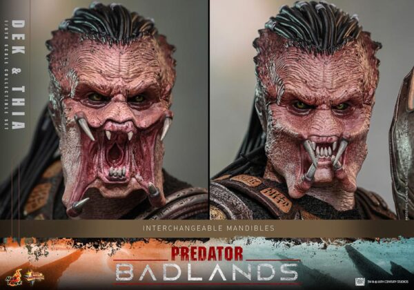 Predator: Badlands Movie Masterpiece Akció Figura 1/6 Dek & Thia 30 cm
