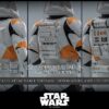Star Wars: The Clone Wars Akció Figura 1/6 212th Attack Battalion Clone Trooper Deluxe Version 30 cm