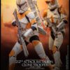 Star Wars: The Clone Wars Akció Figura 1/6 212th Attack Battalion Clone Trooper Deluxe Version 30 cm