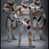 Star Wars: The Clone Wars Akció Figura 1/6 212th Attack Battalion Clone Trooper Deluxe Version 30 cm