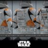 Star Wars: The Clone Wars Akció Figura 1/6 212th Attack Battalion Clone Trooper Deluxe Version 30 cm