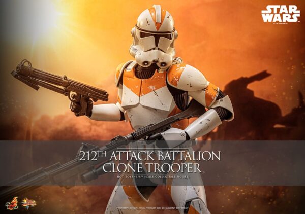 Star Wars: The Clone Wars Akció Figura 1/6 212th Attack Battalion Clone Trooper 30 cm Star Wars: The Clone Wars Akció Figura 1/6 212th Attack Battalion Clone Trooper 30 cm