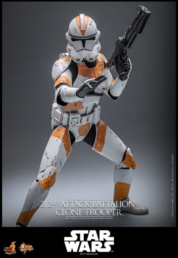Star Wars: The Clone Wars Akció Figura 1/6 212th Attack Battalion Clone Trooper 30 cm Star Wars: The Clone Wars Akció Figura 1/6 212th Attack Battalion Clone Trooper 30 cm