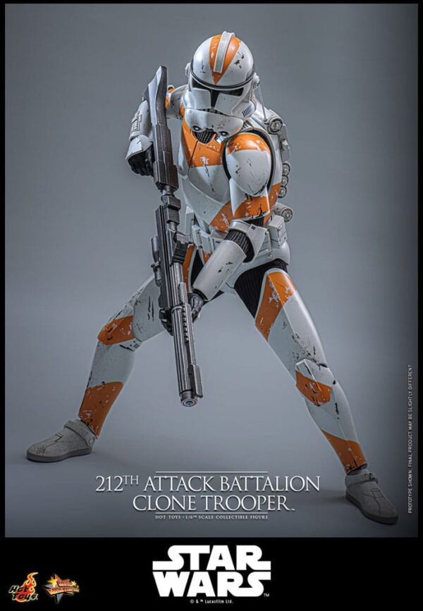 Star Wars: The Clone Wars Akció Figura 1/6 212th Attack Battalion Clone Trooper 30 cm Star Wars: The Clone Wars Akció Figura 1/6 212th Attack Battalion Clone Trooper 30 cm