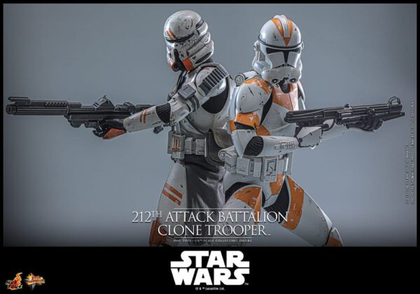 Star Wars: The Clone Wars Akció Figura 1/6 212th Attack Battalion Clone Trooper 30 cm Star Wars: The Clone Wars Akció Figura 1/6 212th Attack Battalion Clone Trooper 30 cm