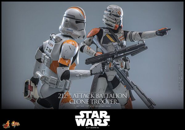 Star Wars: The Clone Wars Akció Figura 1/6 212th Attack Battalion Clone Trooper 30 cm Star Wars: The Clone Wars Akció Figura 1/6 212th Attack Battalion Clone Trooper 30 cm