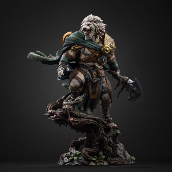 Magic The Gathering Art Scale Szobor 1/10 Ajani Goldmane 26 cm Magic The Gathering Art Scale Szobor 1/10 Ajani Goldmane 26 cm