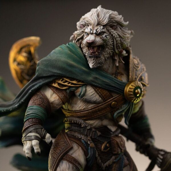Magic The Gathering Art Scale Szobor 1/10 Ajani Goldmane 26 cm Magic The Gathering Art Scale Szobor 1/10 Ajani Goldmane 26 cm