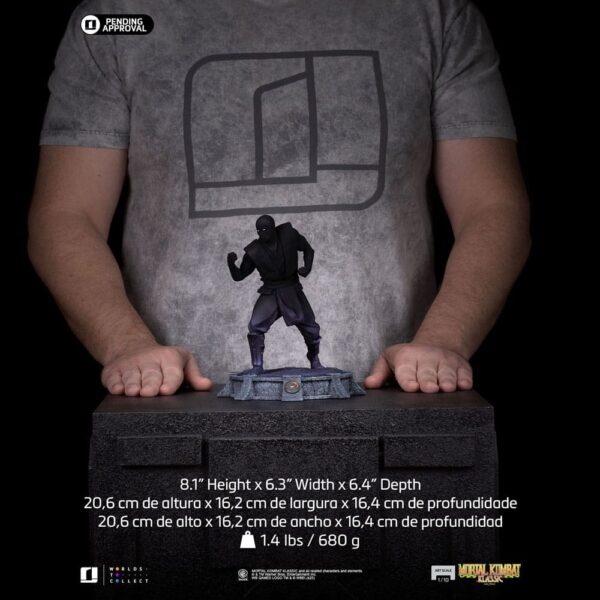 Mortal Kombat Art Scale Szobor 1/10 Noob Saibot (Ninjas Collection) heo exclusive 21 cm