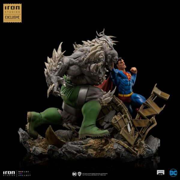 DC Comics BDS Art Scale Szobor 1/10 Superman vs Doomsday heo EU Exclusive 30 cm