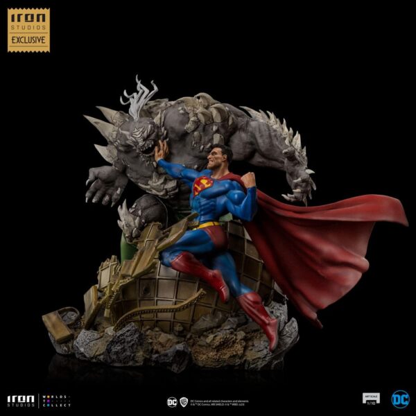 DC Comics BDS Art Scale Szobor 1/10 Superman vs Doomsday heo EU Exclusive 30 cm