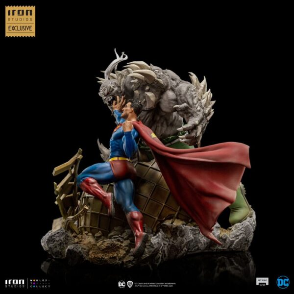 DC Comics BDS Art Scale Szobor 1/10 Superman vs Doomsday heo EU Exclusive 30 cm