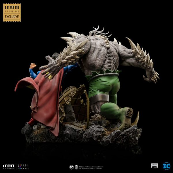 DC Comics BDS Art Scale Szobor 1/10 Superman vs Doomsday heo EU Exclusive 30 cm