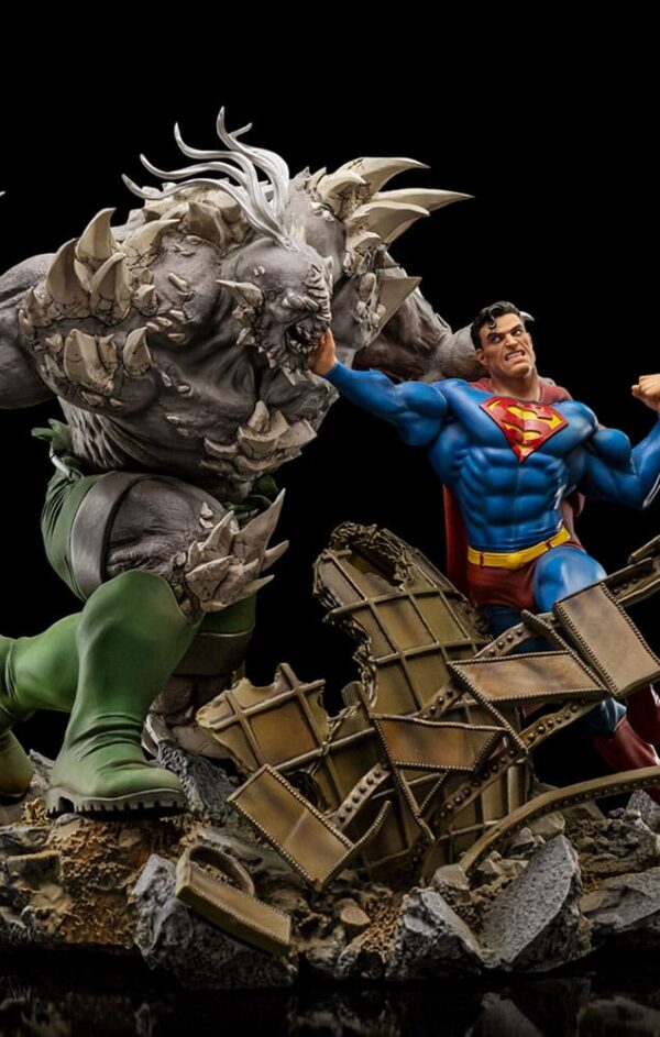 DC Comics BDS Art Scale Szobor 1/10 Superman vs Doomsday heo EU Exclusive 30 cm