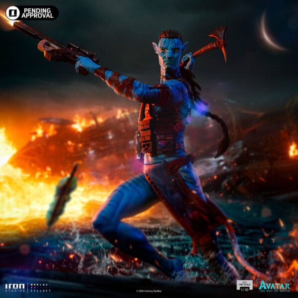 Avatar: The Way of Water BDS Art Scale Szobor 1/10 Lizard 21 cm