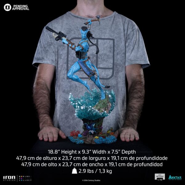 Avatar: The Way of Water BDS Art Scale Szobor 1/10 Lizard 21 cm