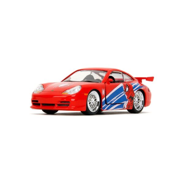 Marvel: Spider-Man Porsche 911 GT3 RS 1:32 Scale Jármű (6)