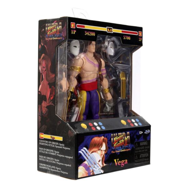 Ultra Street Fighter II: The Final Challengers Akció Figura 1/12 Vega 15 cm