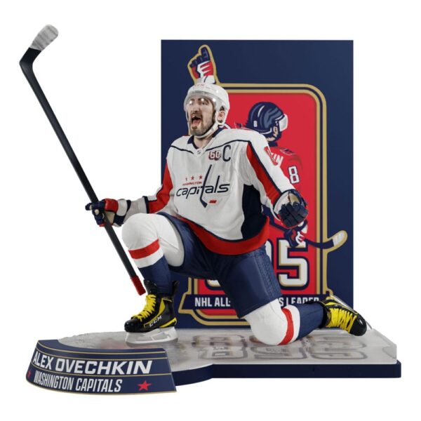 NHL Szobor Szobor 1/6 Alex Ovechkin All Time Goals Leader 28 cm