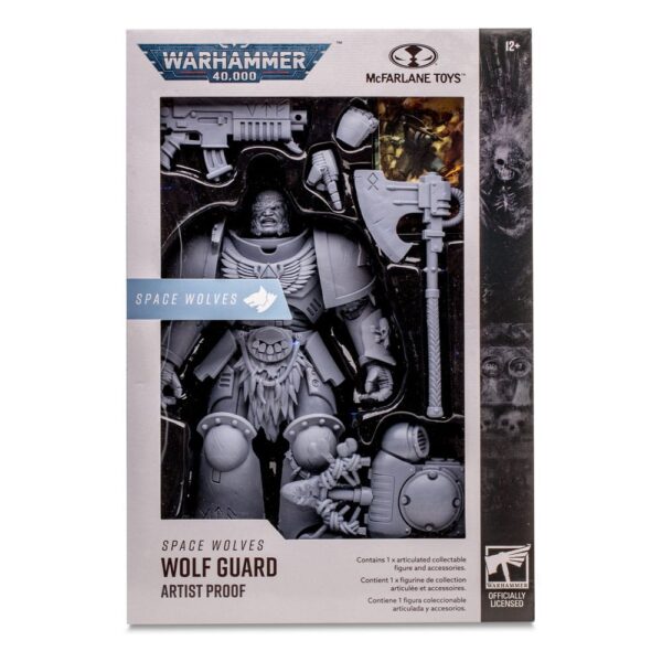 Warhammer 40k Akció Figura Space Wolves Wolf Guard (Artist Proof) 18 cm Warhammer 40k Akció Figura Space Wolves Wolf Guard (Artist Proof) 18 cm