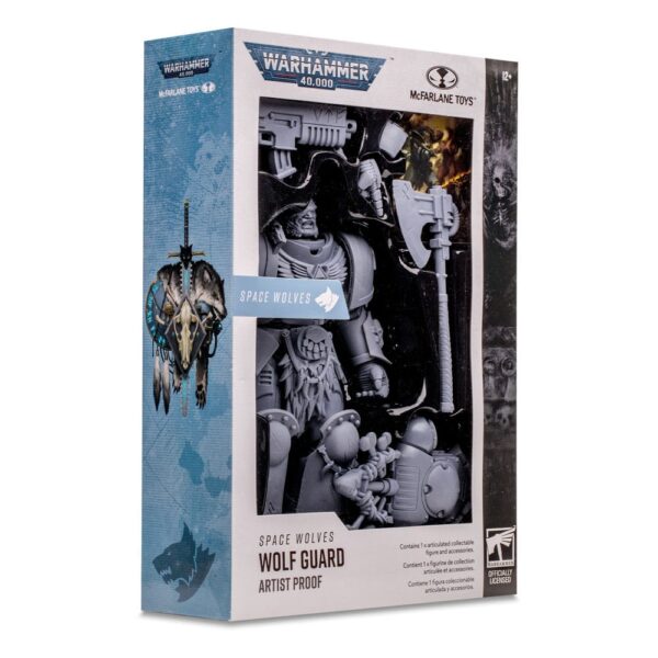 Warhammer 40k Akció Figura Space Wolves Wolf Guard (Artist Proof) 18 cm Warhammer 40k Akció Figura Space Wolves Wolf Guard (Artist Proof) 18 cm