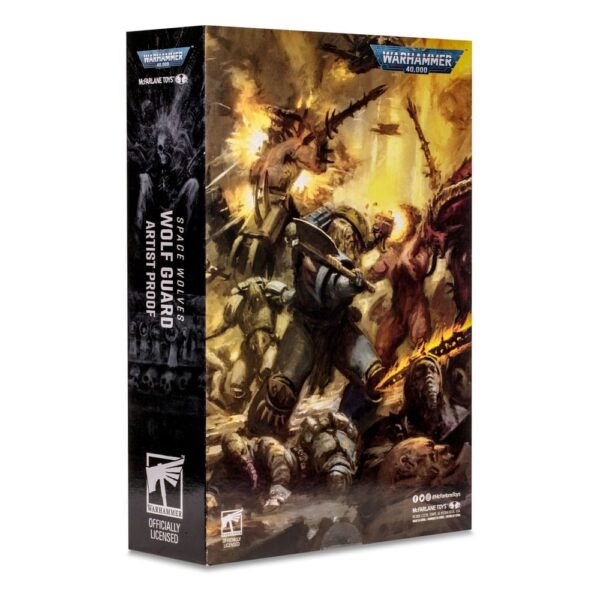 Warhammer 40k Akció Figura Space Wolves Wolf Guard (Artist Proof) 18 cm Warhammer 40k Akció Figura Space Wolves Wolf Guard (Artist Proof) 18 cm