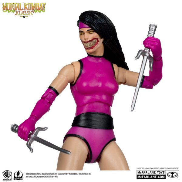 Mortal Kombat Akció Figura 2-Pack Sub-Zero vs. Mileena (Klassiks) 18 cm Mortal Kombat Akció Figura 2-Pack Sub-Zero vs. Mileena (Klassiks) 18 cm