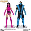 Mortal Kombat Akció Figura 2-Pack Sub-Zero vs. Mileena (Klassiks) 18 cm Mortal Kombat Akció Figura 2-Pack Sub-Zero vs. Mileena (Klassiks) 18 cm