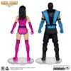 Mortal Kombat Akció Figura 2-Pack Sub-Zero vs. Mileena (Klassiks) 18 cm Mortal Kombat Akció Figura 2-Pack Sub-Zero vs. Mileena (Klassiks) 18 cm