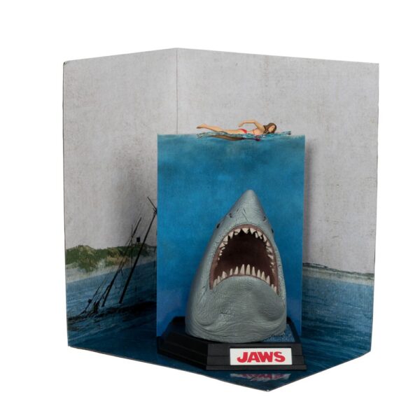 Jaws Movie Maniacs PVC Szobor Jaws (50th Anniversary) 16 cm