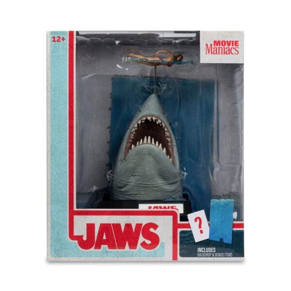 Jaws Movie Maniacs PVC Szobor Jaws (50th Anniversary) 16 cm