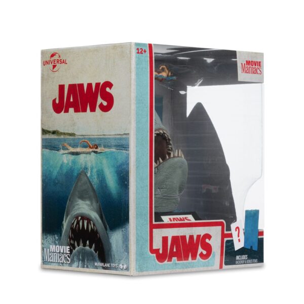 Jaws Movie Maniacs PVC Szobor Jaws (50th Anniversary) 16 cm