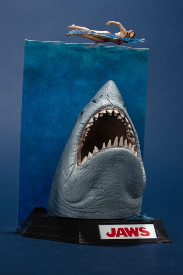 Jaws Movie Maniacs PVC Szobor Jaws (50th Anniversary) 16 cm