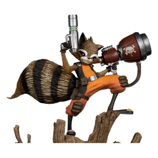 Marvel Collection PVC Szobor 1/6 Rocket Racoon (Rocket Racoon: A Chasing Tale #1) 18 cm