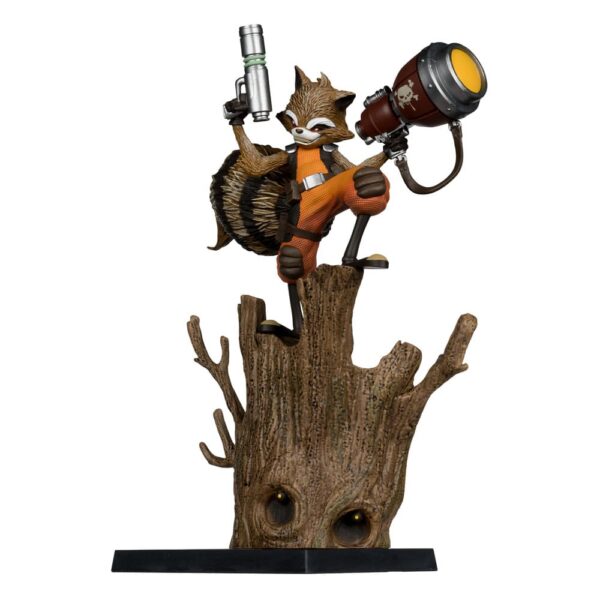 Marvel Collection PVC Szobor 1/6 Rocket Racoon (Rocket Racoon: A Chasing Tale #1) 18 cm