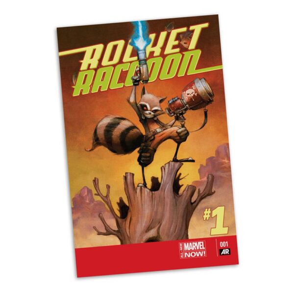 Marvel Collection PVC Szobor 1/6 Rocket Racoon (Rocket Racoon: A Chasing Tale #1) 18 cm