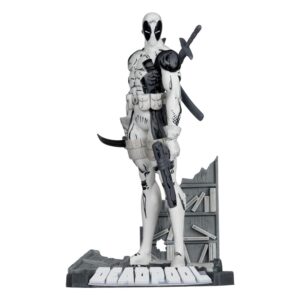 Marvel Collection PVC Szobor 1/10 Deadpool (The New Mutants #98) (Line Art) (Gold Label) 17 cm