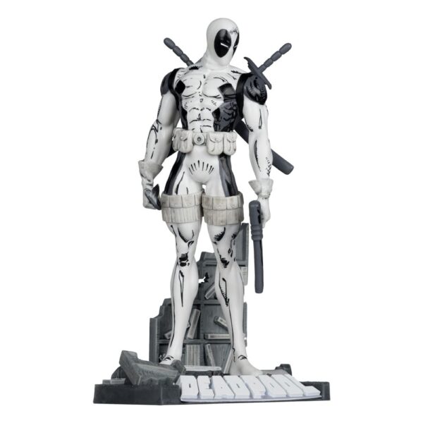 Marvel Collection PVC Szobor 1/10 Deadpool (The New Mutants #98) (Line Art) (Gold Label) 17 cm Marvel Collection PVC Szobor 1/10 Deadpool (The New Mutants #98) (Line Art) (Gold Label) 17 cm